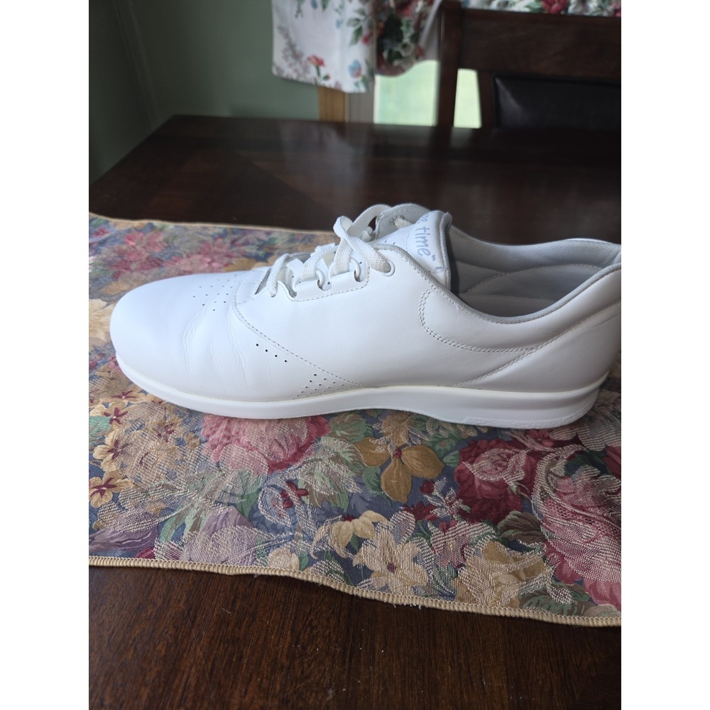 SAS Free Time Comfort Sneakers Walking Shoes Womens Size 11 M White Leather - Picture 12 of 16